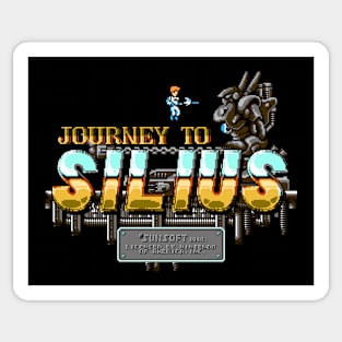 Title Screams: Journey To Silius Sticker